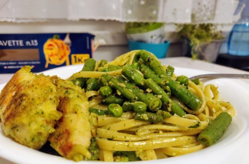 Makaron z pesto