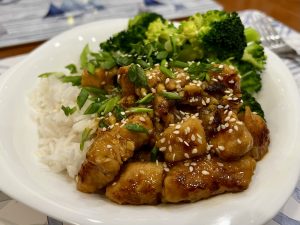 Orange chicken